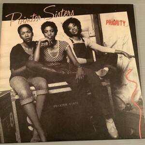 LP(米盤)●ポインター・シスターズ Pointer Sisters／PRIORITY●美品！