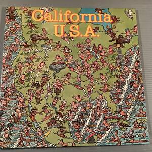 LP(2枚組 米盤)●オムニバス『California U.S.A.』ホンデルス;ロジャー・マッギン,ジャン＆ディーン,ジャッキー・デシャノン,他●美品！