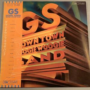 LP* down * Town *bgiugi* band |GS* cover * album * with belt beautiful goods!