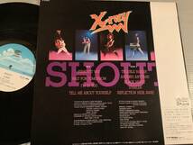 LP●X-RAY／SHOUT!※ジャパン・メタル●帯付美品！_画像2