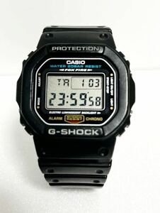 腕時計 CASIO G-SHOCK DW-5600E 3229 PROTECTION ST.STEEL WATER RESIST 20BAR カシオ Gショック 稼働品 