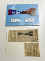 記念乗車券　昭和58年 名鉄 瀬戸線栄町乗入れ 5周年記念 記念切符　名古屋鉄道_画像1