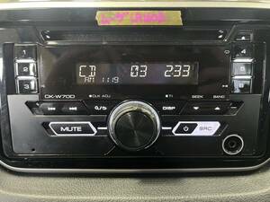 DAIHATSU ダイハツ 純正 KENWOOD ケンウッド CDプレーヤー CK-W70D