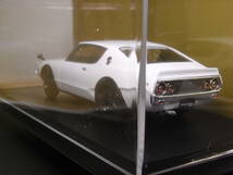 ◆日産 スカイライン 2000GT-R KPGC110(1973) 1/43 国産名車プレミアムコレクション アシェット ダイキャストミニカー ニッサン _画像4