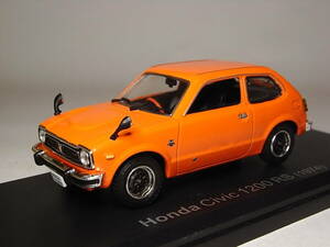 ◆ホンダ シビック 1200RS(1974) 1/43 国産名車コレクション アシェット ダイキャストミニカー 4