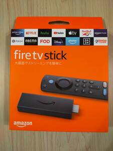 新品 Amazon Fire TV Stick Alexa対応音声認識リモコン付属（第3世代）