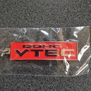 ホンダ DOHC VTEC メタルキーホルダーコレクション カーエンブレム BEAT シビック インテグラ プレリュード CR-X NSXの画像1