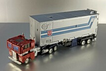 ハイブリッドスタイル コンボイ T.H.S-02トランスフォーマー タカラ オプティマスプライム G1 TF コンテナ トレーラー ローラー 河森正治_画像5