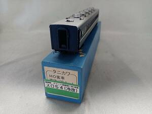 QAZ12944★タニカワ　国鉄　グリーン客車　スロ54　冷改　HOゲージ　鉄道模型　