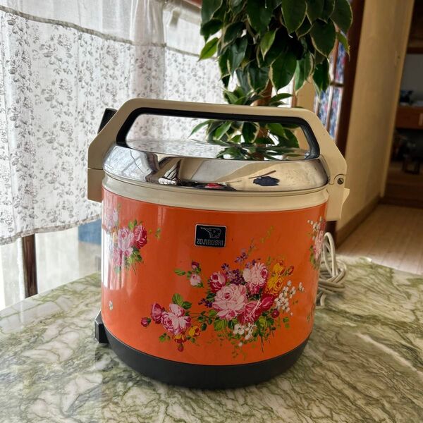 レトロ炊飯ジャー 雑貨 入れ物