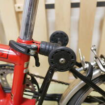 中古美品　BROMPTON Ｍ6L 　廃盤明るい赤色　折り畳み自転車 2013_画像3