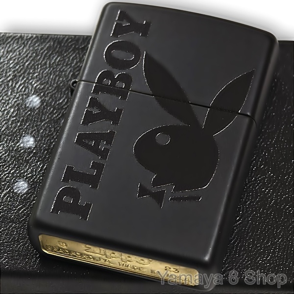 ZIPPO PLAYBOY バニー＆ロゴ ブラック クール お洒落 ジッポー