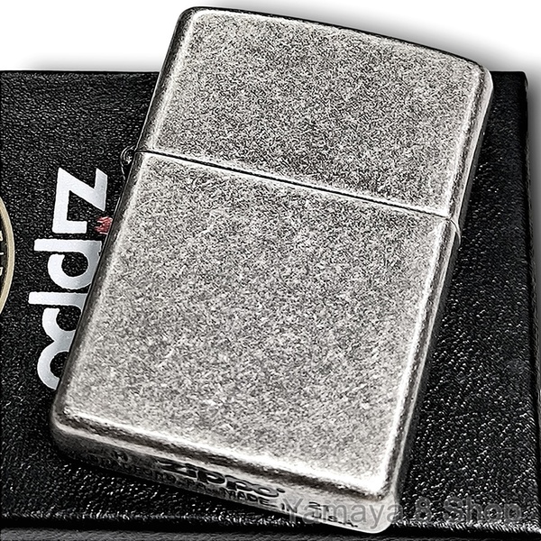 ZIPPO 銀古美バレル ジッポー ライター シンプル 渋い