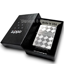 ZIPPO アーガイルメッシュ シルバー 両面 ジッポー ライター_画像6