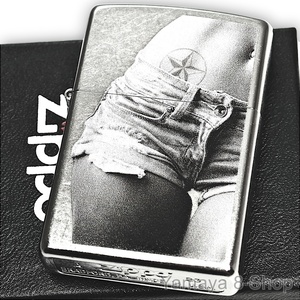 ZIPPO セクシーガール ショートパンツ＆タトゥー ジッポー ライター