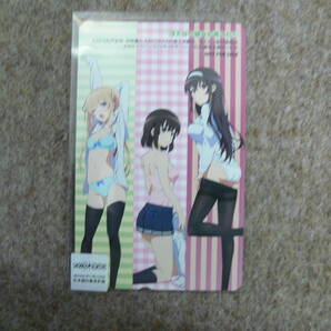 489875★【未使用】「冴えない彼女の育てかた」 メガミマガジン 2015年3月号 テレカの画像1