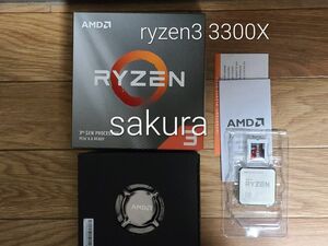 AMD Ryzen3 3300x BOX CPUクーラー未使用 65W AM4