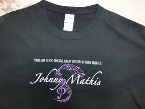 Hawaii ブルーノート BLUE NOTE ジョニーマティス Johnny Mathis 限定Tシャツ 黒い 大きい 半袖Tシャツ 綿１００％ LL XL