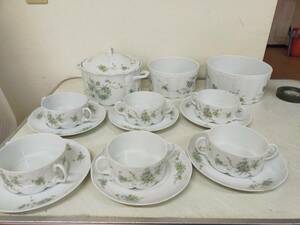 ローゼンタール Selb porcelain Manufakturスープセット 皿10枚追加