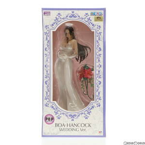 【中古】[FIG]メガトレショップ限定 Portrait.Of.Pirates P.O.P LIMITED EDITION ボア・ハンコック WEDDING Ver. ONE PIECE(ワンピース) 1/