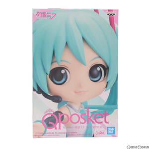 【中古】[FIG]初音ミク A(メインビジュアル) Q posket-初音ミク V4X STYLE- フィギュア プライズ(2551450) バンプレスト(61725645)