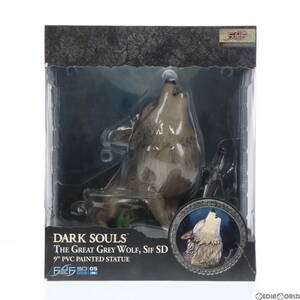 【中古】[FIG]灰色の大狼シフ SD PVC スタチュー DARK SOULS(ダークソウル) 完成品 フィギュア First 4 Figures(ファースト4フィギュア)(61