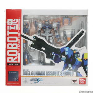 【中古】[FIG]ROBOT魂(SIDE MS) デュエルガンダム(アサルトシュラウド) 機動戦士ガンダムSEED(シード) 完成品 可動フィギュア バンダイ(611