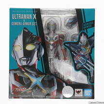 【中古】[FIG]S.H.Figuarts(フィギュアーツ) ウルトラマンエックス & ゴモラアーマーセット ウルトラマンX 完成品 可動フィギュア バンダイ_画像1