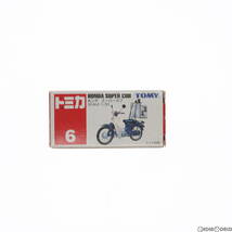 【中古】[MDL]トミカ No.6 1/33 ホンダ スーパーカブ(ブルー×ホワイト/赤箱) 完成品 ミニカー トミー(65303206)_画像1