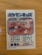 ポケモンキッズ　ポケモンカード　ミュウツー　初版　1995年_画像3