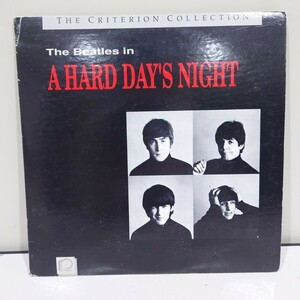 【THE BEATLES】A HARD DAY’S NIGHT レーザーディスク LD