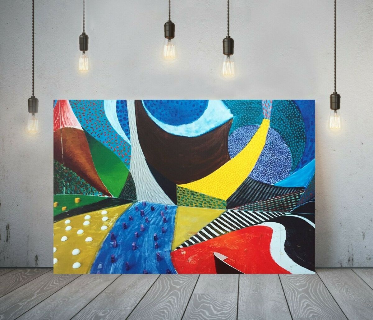 David Hockney – cadre en toile haut de gamme, affiche photo A1, panneau Pop Art, peinture de produits étrangers scandinaves, intérieur élégant 20, Documents imprimés, Affiche, autres