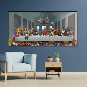 NBA 最後の晩餐 ポスター 160×80cm 特大 グッズ インテリア 雑貨の画像3