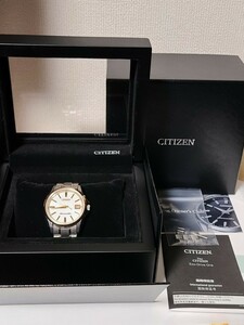 【新品・メーカー保証書期間内・送料無料】The Citizen ザ・シチズン AQ4024-53Y　土佐和紙文字盤