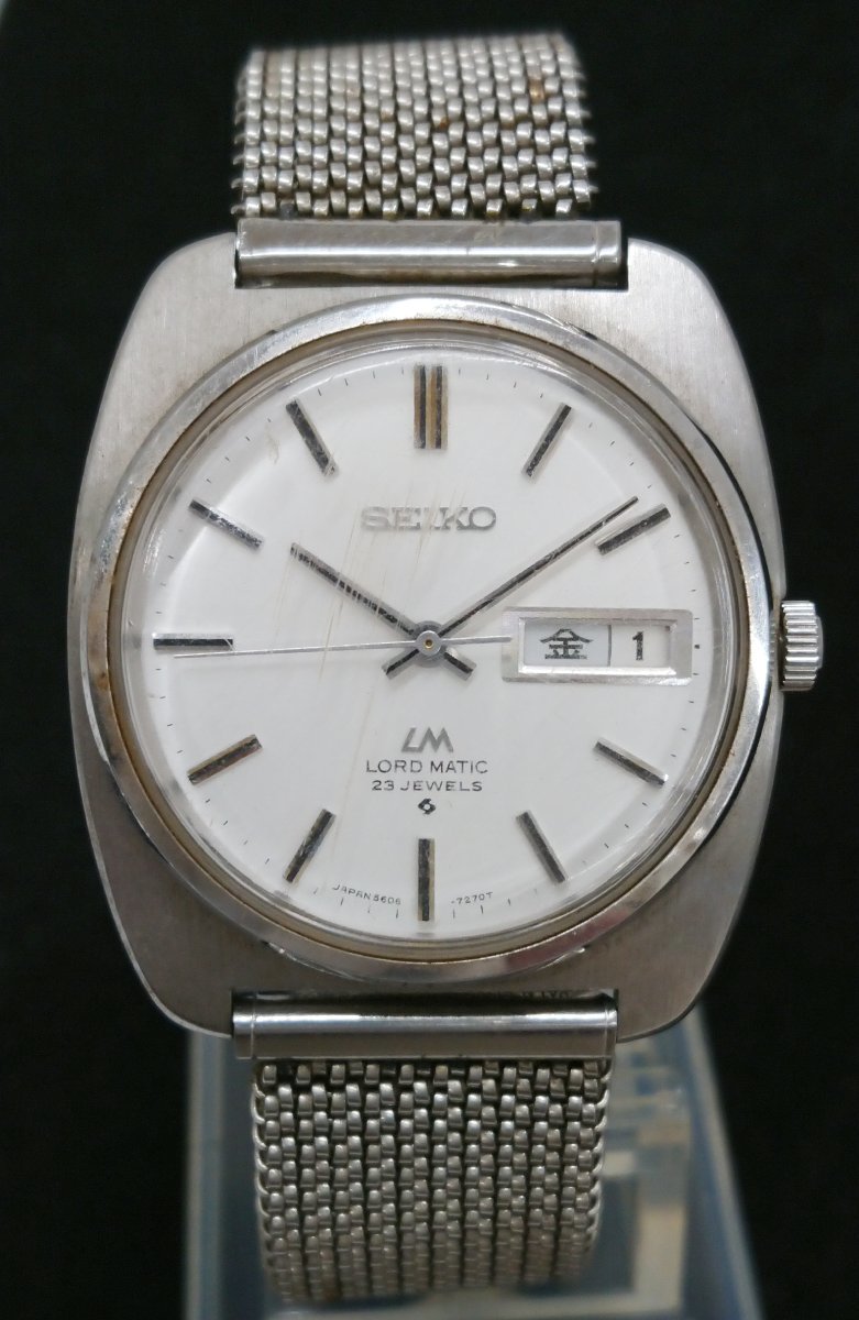 お歳暮 SK622)□完動腕時計☆Seiko セイコー☆白蝶貝色輝き 曜日 日付 アルバ