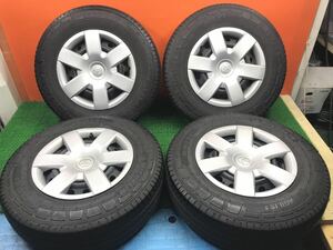 5r-201) 195/80R15 MICHELIN Agilis3 7分山 トヨタ純正ハイエース200系 