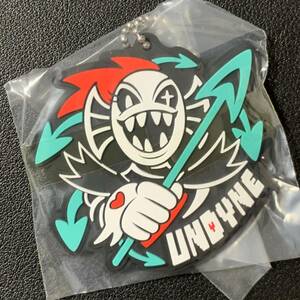 UNDERTALE（capsule toy）アンダーテイル　ガチャ（ガシャ）カプセルラバーマスコット　UNDYNE（アンダイン）