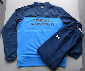 ♪ UNDER ARMOUR/アンダーアーマー メンズ/ジャージ上下セット！ XLサイズ ♪