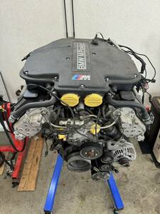 S62B50 Z8 E39 M5 V8 BMW engine 6 speed manual mission 