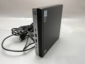 ★1円スタート★第6世代★HP EliteDesk 800 G3 Mini 35W Core i5 6500T 8GB★現状引渡し★ストレージ/OS無★BIOS起動まで動作確認★AC付★