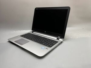 ★1円スタート★第6世代★HP ProBook 450 G3 Core i5 6200U 8GB SSD256GB★現状引き渡し★OS無★BIOS起動までの動作確認★