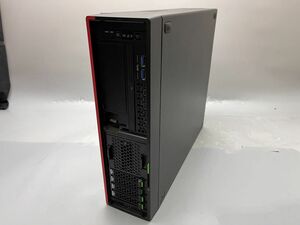 ★1円スタート★富士通 PRIMERGY TX1320 M3 Xeon E3-1240 v6 8GB★現状引渡★ストレージ/OS無★BIOSまでの動作確認★