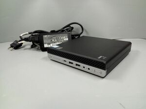 ★1円スタート★第8世代★HP EliteDesk 800 G4 DM 35W Core i5 8500T 8GB 500GB Win10 Pro 保証付き★