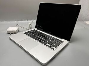 ★1円スタート★Apple MacBook Pro (13-inch, Mid 2010) Core2Duo P8800 8GB SSD256GB★現状引渡★OS無★外部ドライブ情報確認★AC付★