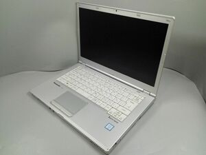 ★1円スタート★第7世代★Panasonic Let’s note CF-LX6 Core i5 7300U 8GB SSD256GB★現状引渡し★OS無★BIOS動作確認★液晶ライン抜け★