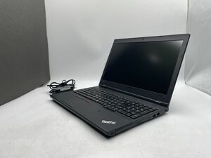 ★1円スタート★Lenovo ThinkPad L560 CPUシール欠損のため未確認 メモリ未確認★現状引き渡し★ストレージ/OS無★起動不良★