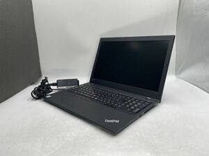 ★1円開始★第8世代★Lenovo ThinkPad L580 Core i5 8250U 8GB★現状引渡★ストレージ/OS無★BIOS動作確認★キーボード不良★AC付★