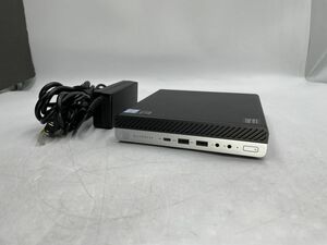 ★1円スタート★第6世代★HP EliteDesk 800 G3 Mini 35W Core i5 6500T 8GB 500GB★現状引き渡し★OS無★BIOS起動までの動作確認★AC付★