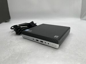 ★1円スタート★第6世代★HP EliteDesk 800 G3 Mini 35W Core i5 6500T 8GB 500GB★現状引き渡し★OS無★BIOS起動までの動作確認★AC付★