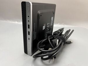 ★1円スタート★第6世代★HP EliteDesk 800 G3 Mini 35W Core i5 6500T 8GB 500GB★現状引き渡し★OS無★BIOS起動までの動作確認★AC付★